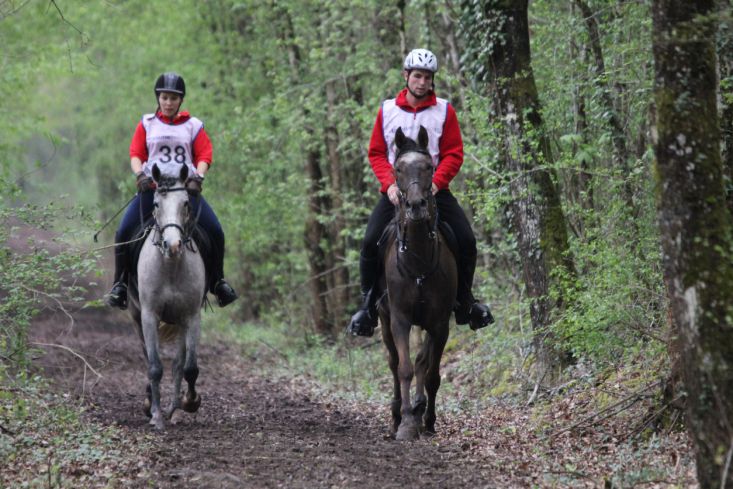 Valentine avec Tactik Charriere et Sebastien avec Tropik Charriere