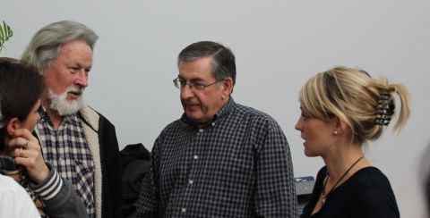 Jack Delouche (President du CDE37), J Claude Tondu (Président de l‘ACORE) et Virginie Atger.