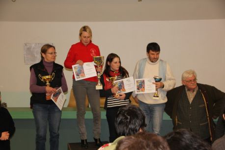 Challenge Avenir (de 60 à 90 km) : 1 - Evelyne Bouyé (Ecuries de la Charrière), 2 - Bernadette Bonnel (Ecuries des Couleurs), 3 - Julie Delion et Frédéric Reuillard (Ecuries des Couleurs)