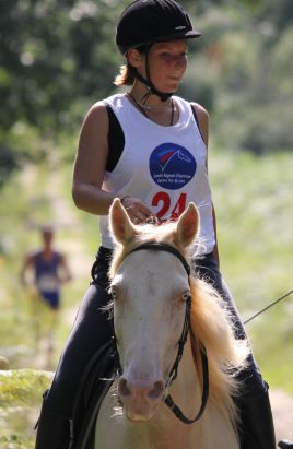 Perrine Coue Goudou avec Malice