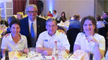 Dominique Dupont, Pascal Deboudt (président de CRE CVL), J Claude Tondu (Président de l‘ACORE CVL), Stéphanie Guittot